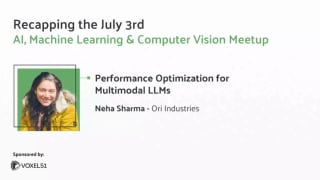 Computer Vision Meetup: Performance Optimisation for Multimodal LLMs